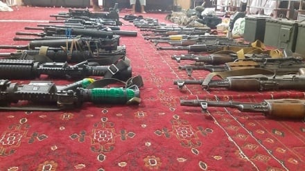 وزارت داخله طالبان: کشف دهها میل سلاح مختلف النوع در پکتیا