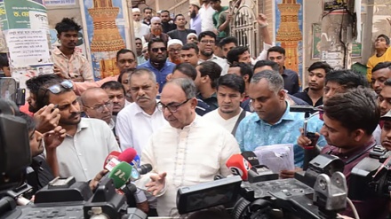 নাসীরুদ্দীন পাটওয়ারী ‘সিম্প্যাথি’ পেতে মিথ্যা বলছেন: মির্জা আব্বাস