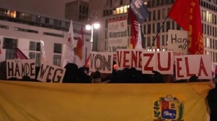 Almanların ABD’nin saldırısına karşı gösterisi; “Maduro’yu serbest bırakın”  