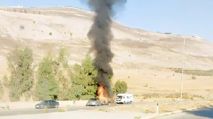 حمله پهپادی رژیم صهیونیستی به یک خودرو در جنوب لبنان