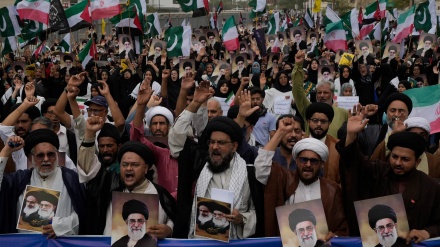 له ایران څخه د پاکستان د ولس ملاتړ او له رهبر سره د ژمنو نوی کېده 