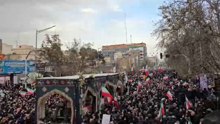 Tehronədə əmniyəti 100 qılə şəhidon əzəmətinə təşyi mərosim(film)