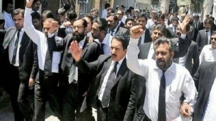 د پاکستان د وکیلانو ټولنې د ایران په اړه د ملګرو ملتو د بشري حقوقو د شورا پرېکړه وغندله 