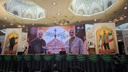 ציון יום השנה למות הקדושים של חאג' קאסם סולימאני