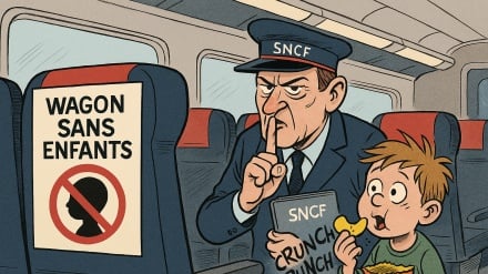 Satire noire| Wagon sans enfants : une nouvelle recette pour le silence, une vieille recette pour la crise 