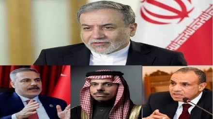 رایزنی عراقچی با وزرای خارجه ترکیه، مصر و عربستان