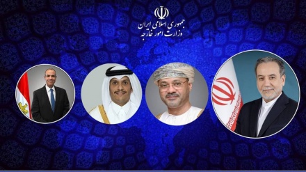 د ایران د بهرنیو چارو وزیر د سیمې د یو شمېر بهرنیو چارو وزیرانو سره ټلیفوني خبري کړي