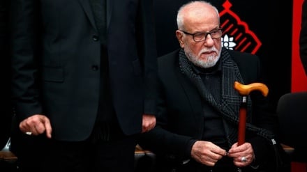 پیکر پدر شهید نصرالله در ضاحیه بیروت تشییع شد