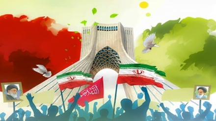 Iraníes marchan para festejar el 47.º aniversario de Revolución Islámica