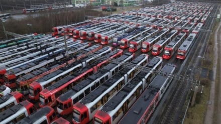 Greva masive paralizon transportin publik gjerman