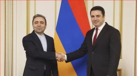 Ալեն Սիմոնյանը հանդիպել է Հայաստանում Իրանի դեսպան Խալիլ Շիրղոլամիին