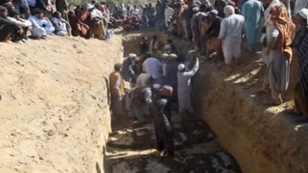 قربانیان حملات پاکستان به ننگرهار به خاک سپرده شدند