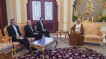 לריג'אני נפגש עם סולטן עומאן