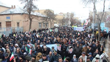 Ərdəbil əhalisinin 22 Bəhmən yürüşündə iştirakı