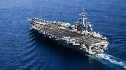 ইউএসএস আব্রাহাম লিংকন চ'বাহার বন্দর থেকে ১,৪০০ কিলোমিটার দূরে সরে গেছে
