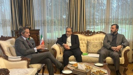 گروسی: مذاکرات فنی عمیقی با عراقچی داشتم