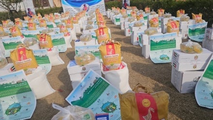 آغاز فرایند توزیع مواد غذایی برای مهاجران بازگشته به لغمان