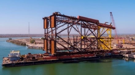 İran’da Dev Deniz Ceketi Yüklemesiyle Farzad B Gaz Sahasının Geliştirme Projesi Başladı