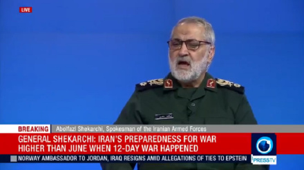 Msemaji wa Majeshi: Iran haitasalimu amri mbele ya mashinikizo ya Marekani wakati wa mazungumzo