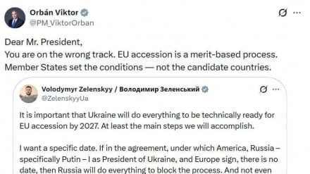 د هنګري لومړي وزیر د اوکراین د اروپايي ټولنې غړیتوب غوښتنې ته سخت غبرګون وښود