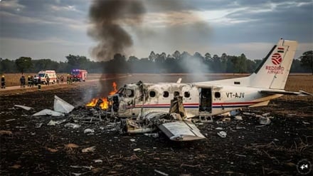  ভারতের ঝাড়খণ্ডে এয়ার অ্যাম্বুলেন্স বিধ্বস্ত, সাত আরোহীর সবাই নিহত