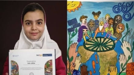 İranlı Öğrencinin Dünya Gıda Günü Uluslararası Poster Yarışmasında Başarısı