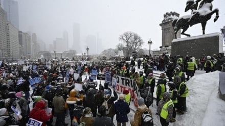 מחאות נרחבות בכמה ערים בארה