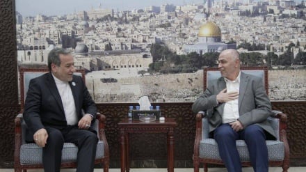 Bə İroni xarici vəziri, Fələstini İslomiyə mığoviməti Hərəkoti mesaj