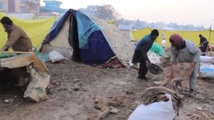 خانواده‌ های بی‌جا شده در قندوز با مشکلات روبرو هستند