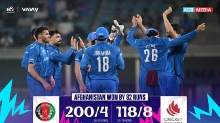 د کرکټ په نړیوال جام کې د افغان لوبډلې سفر په بریا پای ته ورسېد