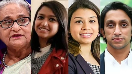 শেখ হাসিনা, টিউলিপ, আজমিনা, রাদওয়ানের জেল–জরিমানা