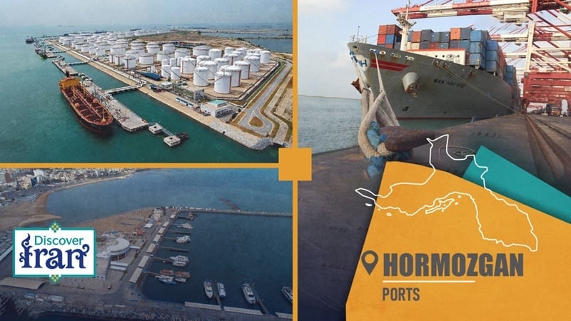 El papel clave de los puertos de Hormozgán en el desarrollo del comercio, el tránsito y el turismo marítimo en Irán