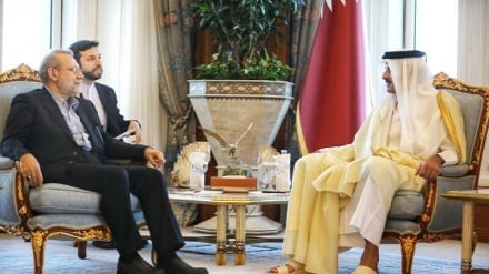 د ایران د ملي امنیت د لوړې شورا مشر د قطر له امیر سره کتنه وکړه