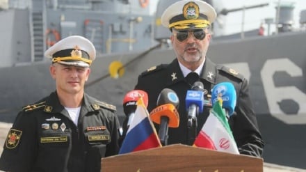 תרגיל ימי משותף בין איראן לרוסיה
