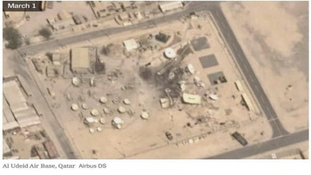 The New York Times- ն անդրադարձել է Իրանի հարձակումների արդյունքում ԱՄՆ ռազմական ենթակառուցվածքներին հասցված վնասին