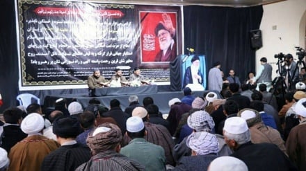 برگزاری مراسم گرامیداشت شهادت حضرت آیت‌الله خامنه‌ای در افغانستان