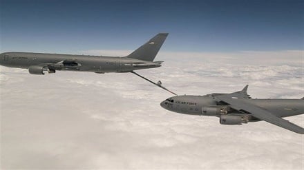 دومین هواپیمای سوخت‌رسان آسیب‌دیده آمریکایی در فرودگاه بن گوریون