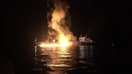 سپاه پاسداران: نفتکش آمریکایی در خلیج فارس هدف قرار گرفت