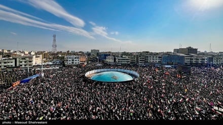Funeral procession held for heroes of Dena Ship, Ali Larijani, and General Gholamreza Soleimani