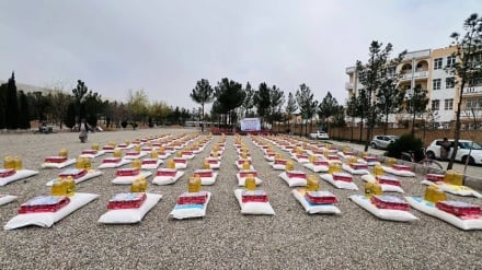 ۲۵ هزار خانواده نیازمند در افغانستان بسته‌های کمکی دریافت کردند