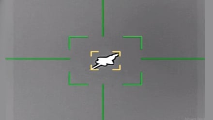 جنگنده f35 ارتش آمریکا در آسمان مرکزی ایران هدف قرار گرفت