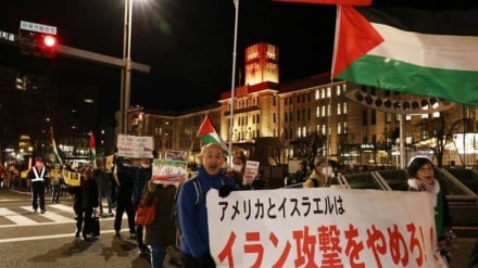 24 000 personas se congregan en Tokio para apoyar a Irán y condenar la agresión estadounidense e israelí