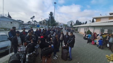 দেশের পথে ইরান প্রবাসী ১৮৬ বাংলাদেশি আজারবাইজান সীমান্তে অপেক্ষমান