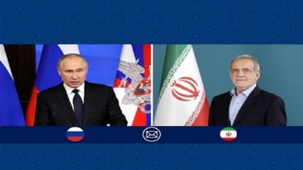 Vladimir Putin ile Mesud Pezeşkiyan  Telefonda Görüştü