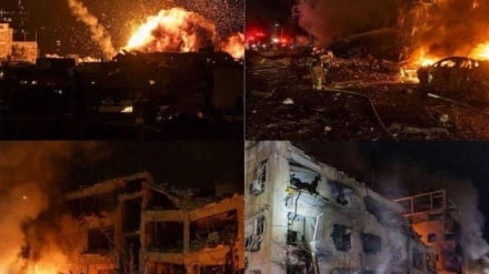 Ledakan Besar di Tel‑Aviv Usai Serangan Rudal Baru Iran