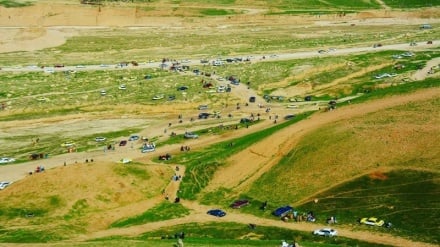 تنگی شادیان؛ تفرجگاه پررفت‌وآمد بهاری در بلخ با استقبال هزاران گردشگر