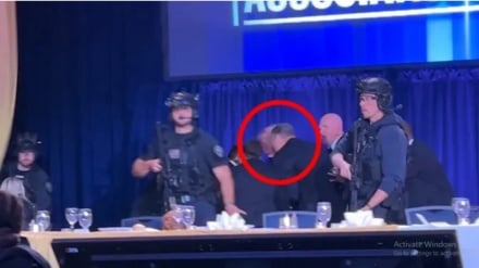 Trump atoroka baada ya ufyatuaji risasi kwenye dhifa ya waandishi wa habari wa White House