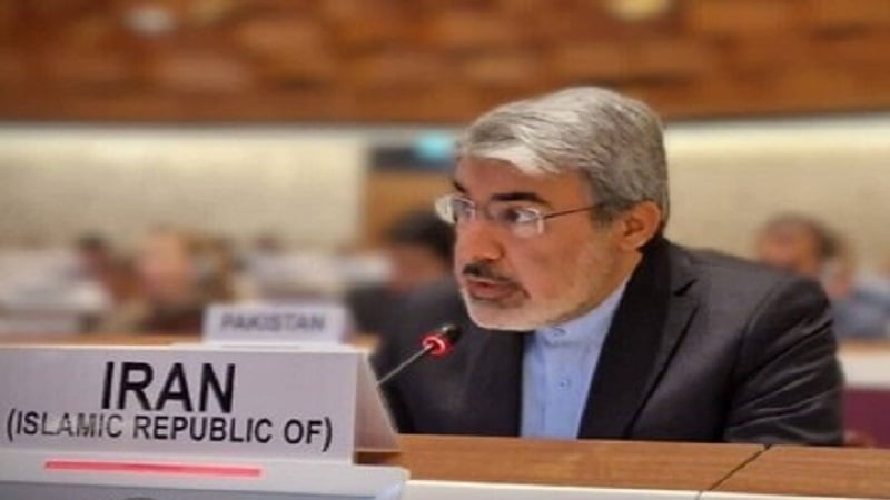 جینوا کې د ایران سفیر: موږ جګړه نه کوو، بلکې له خپل هېواده دفاع کوو