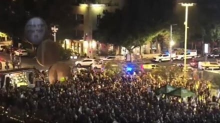 Tel Aviv, proteste sioniste contro Netanyahu