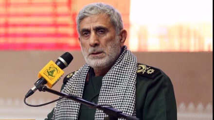 প্রতিরোধ ফ্রন্ট যেকোনো সময়ের চেয়ে এখন আরো বেশি শক্তিশালী: কুদস কমান্ডার  